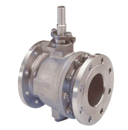 455 (459) series V-port ball valve of stainless steel with flanges