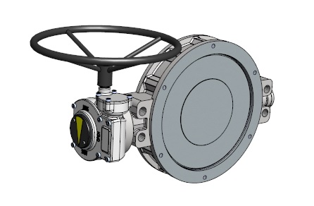 411 (41000) PN40 series Wafer type butterfly valve of stainless steel