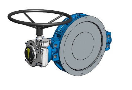 31100 (31000-31200) PN40 Wafer type butterfly valve of carbon steel